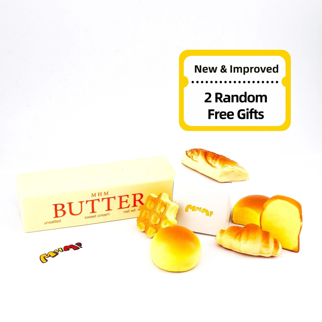 Butter squishy with surprise sensory toys