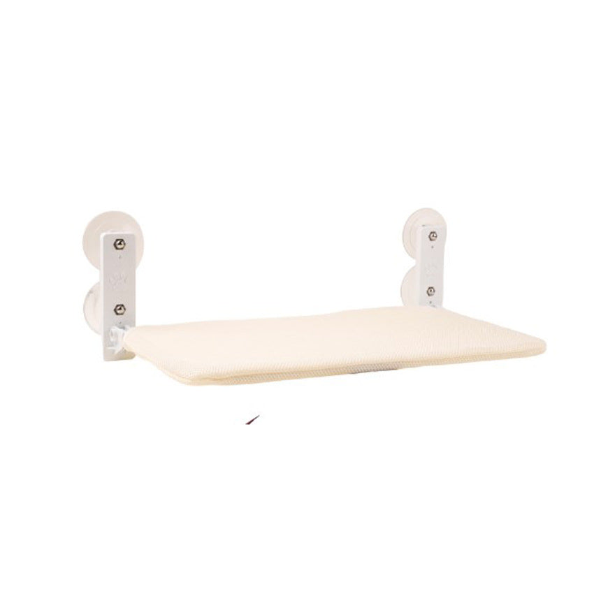 Metal window perch front view