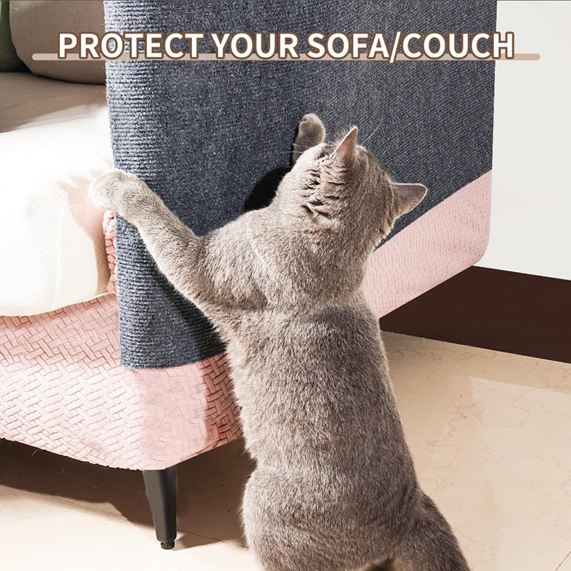 Sisal scratch pad cat scratching