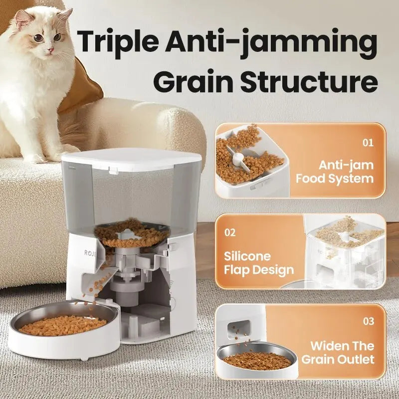 Auto feeder portion control tray